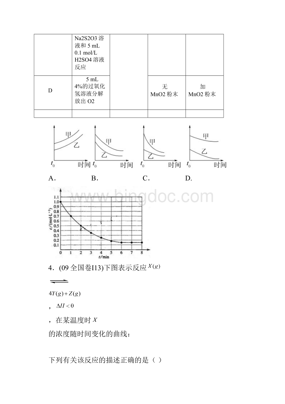 高三化学平衡专题复习习题Word文档格式.docx_第2页