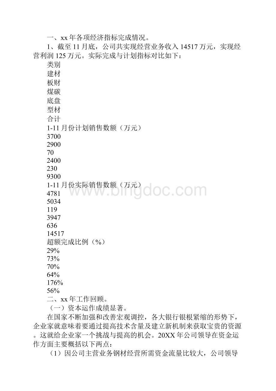 民营企业年度工作总结新版Word文件下载.docx_第2页