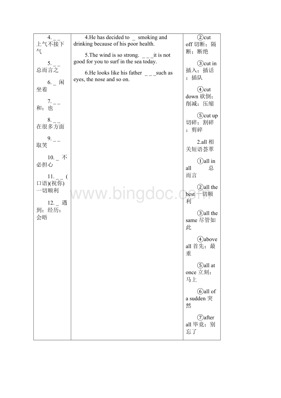 完整版选修7词汇训练Word文件下载.docx_第3页