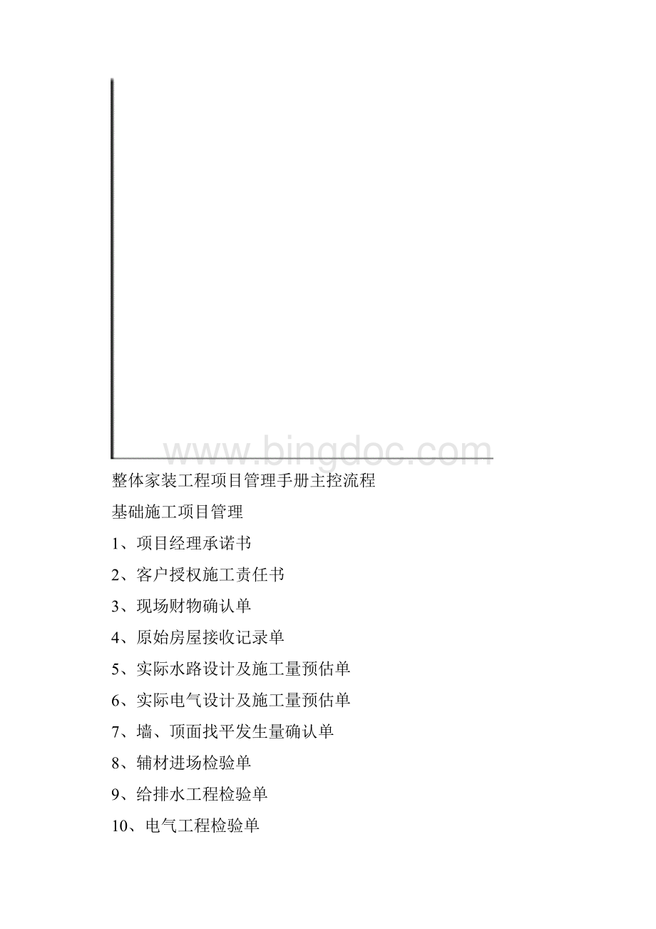 整体家装工程项目管理手册Word文档下载推荐.docx_第2页