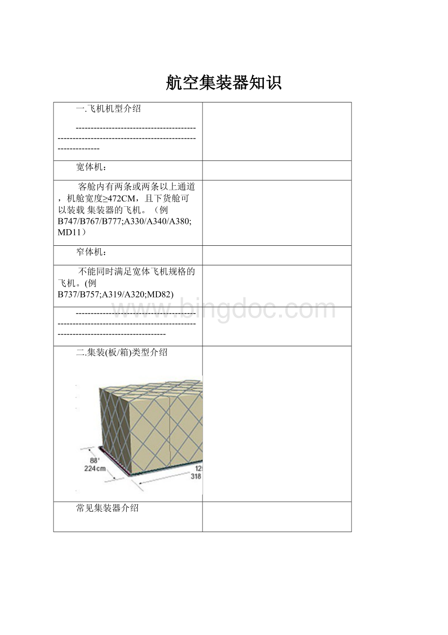 航空集装器知识Word下载.docx_第1页