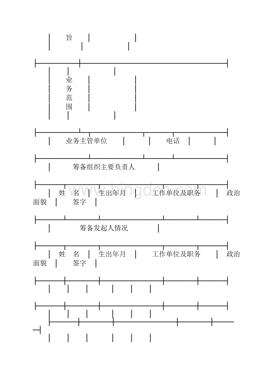 成立社会团体申请表.docx_第2页