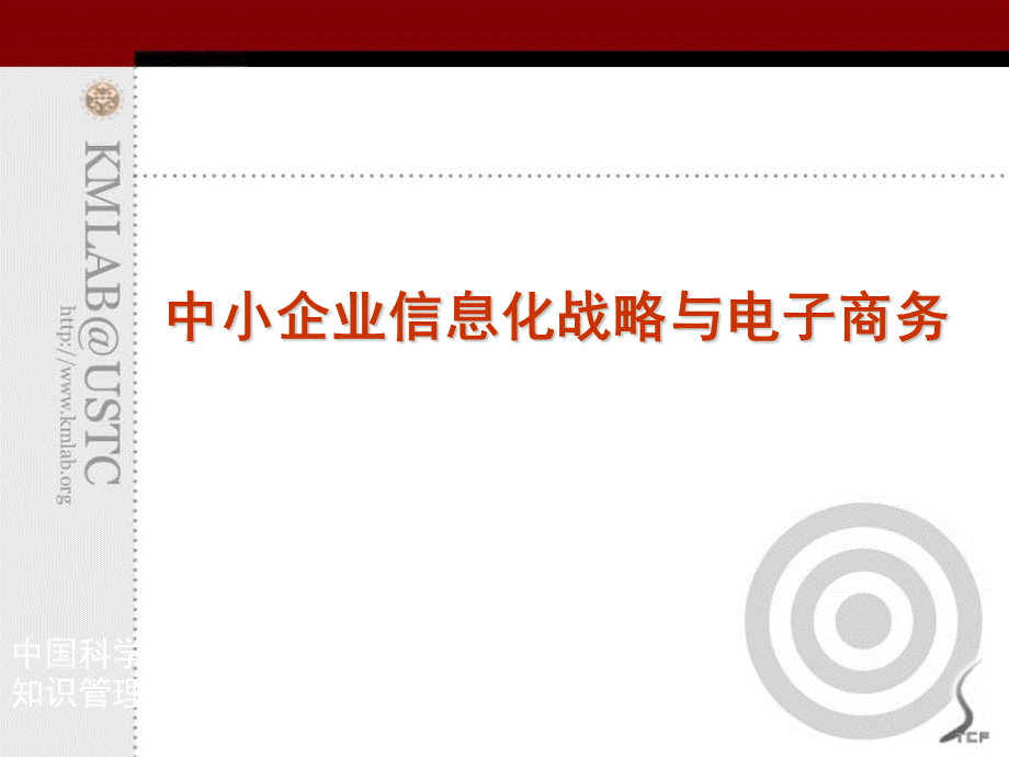 中小企业信息化战略与电子商务.ppt