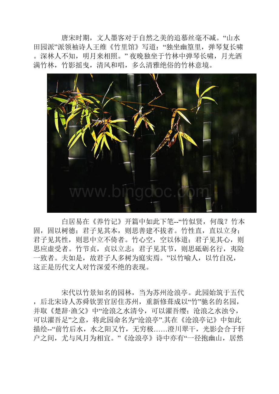 中式古典园林庭院景观之竹韵深深意境悠远Word格式.docx_第3页