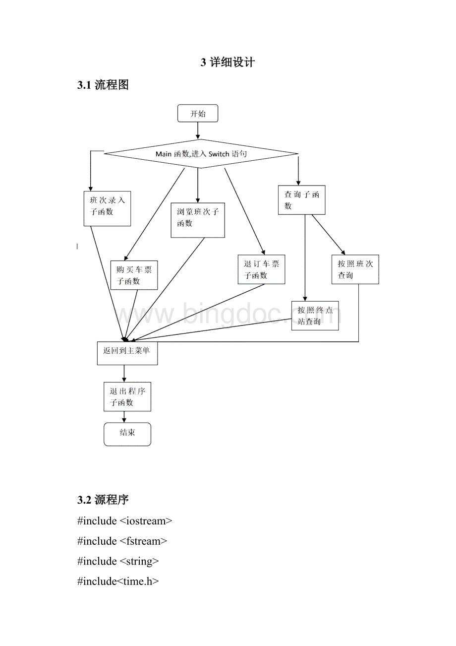 基于C++的火车票管理系统C++课程设计.docx_第3页