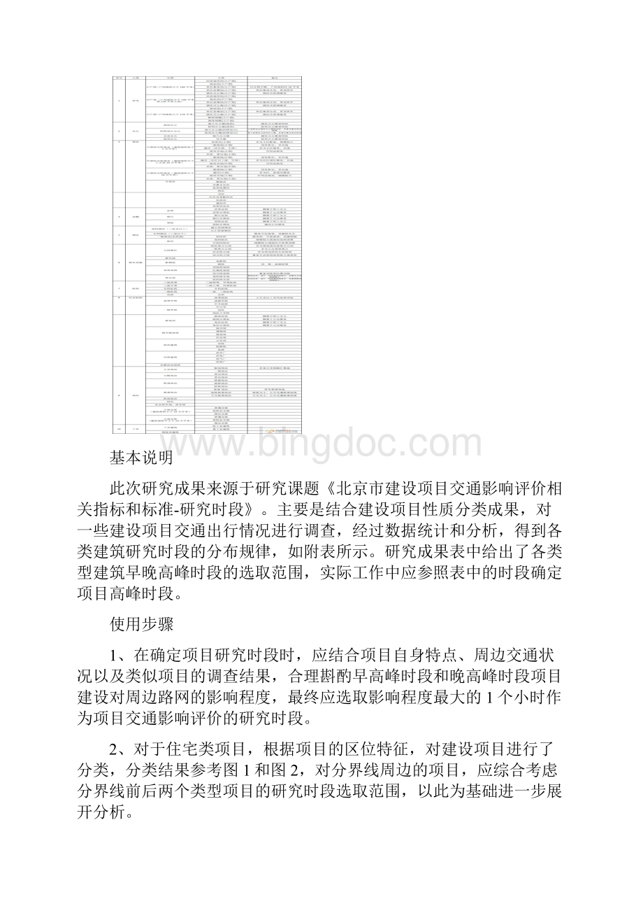 北京市建设项目交通影响评价相关指标和标准.docx_第2页