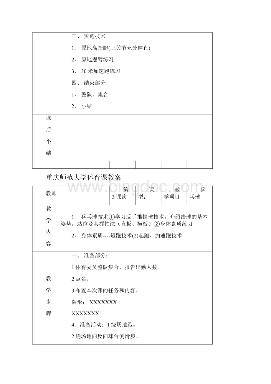 重庆师范大学乒乓球教案.docx_第3页