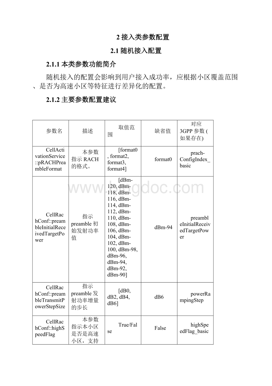 中国移动TDLTE无线参数设置指导优化手册上海贝尔分册.docx_第2页