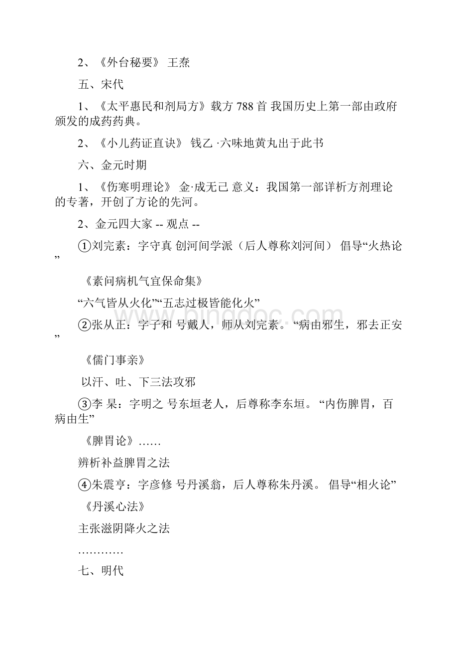 方剂学笔记完美打印版Word文件下载.docx_第2页