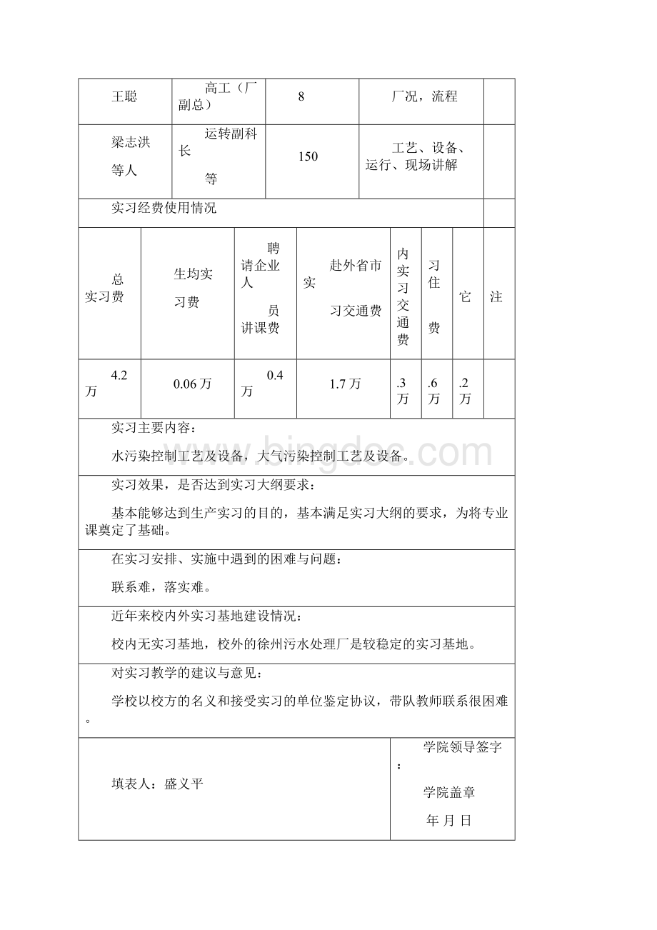 燕山大学本科生专业实习执行情况表.docx_第2页
