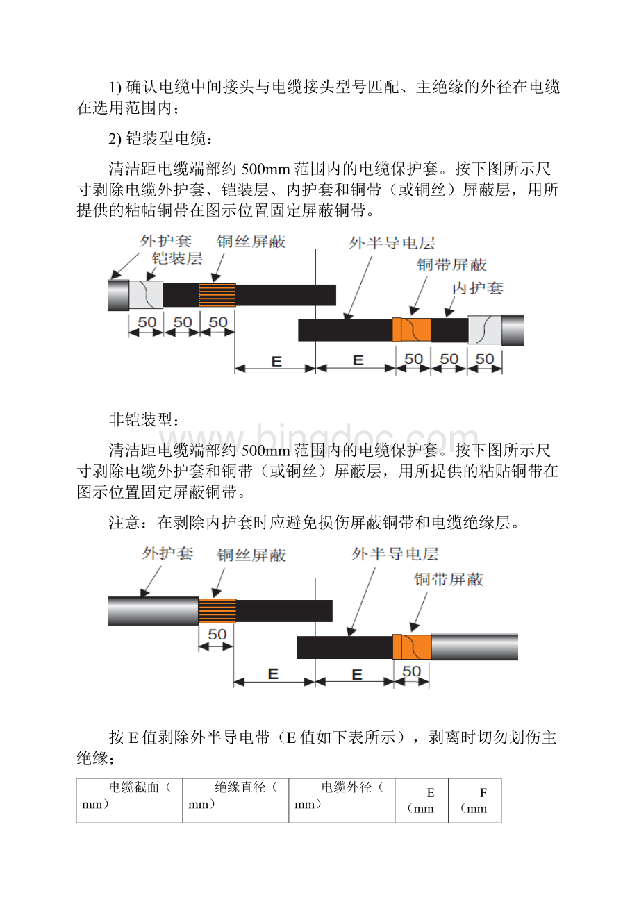 完整版电缆头制作施工工艺.docx_第3页