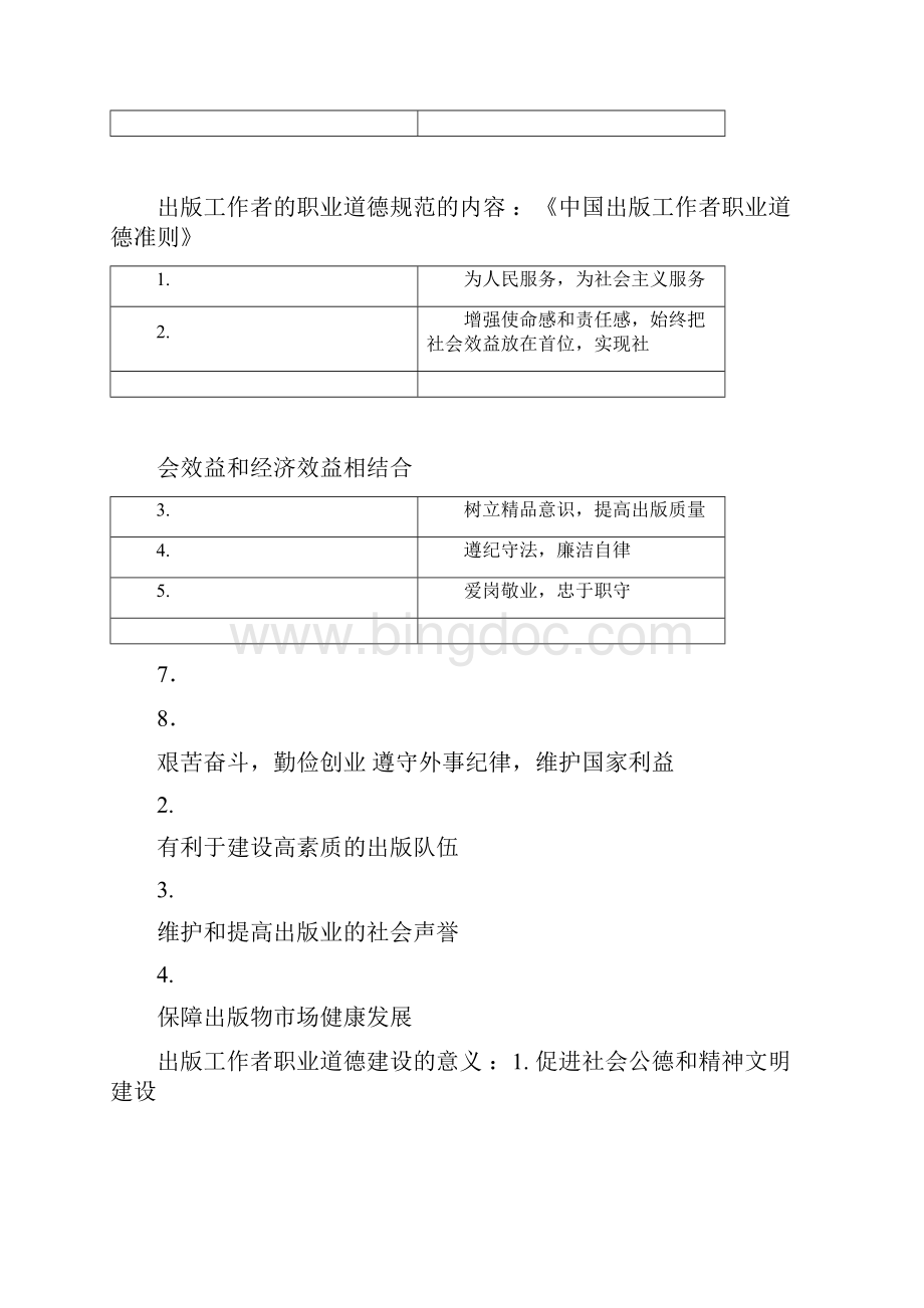 出版专业基础初级整理笔记.docx_第2页