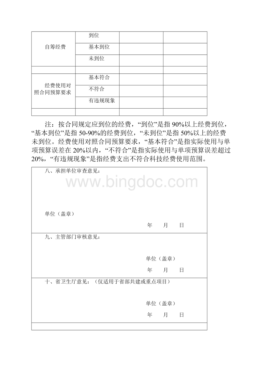 浙江省医药卫生科技计划项目验收申请书Word文件下载.docx_第3页