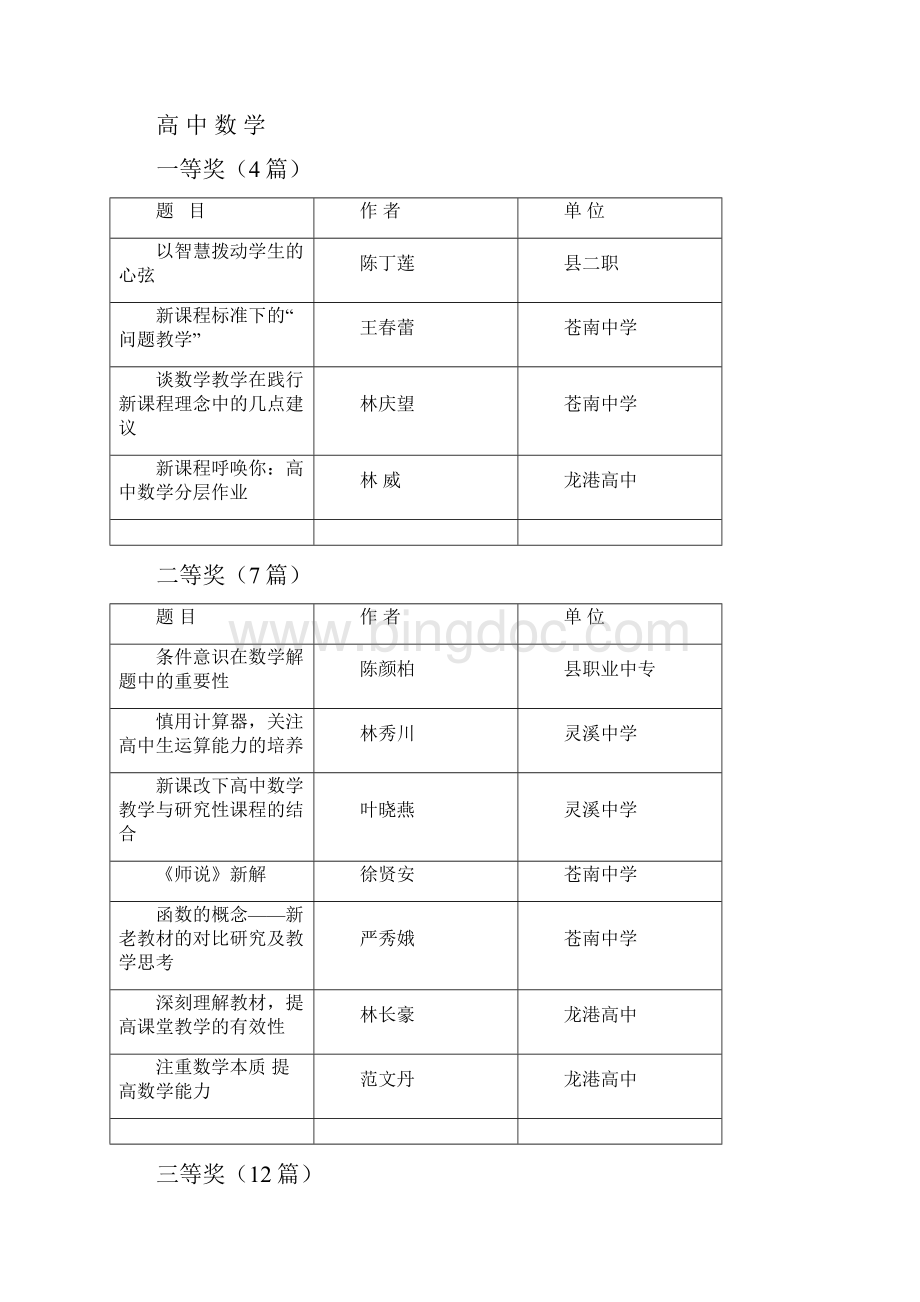 苍南县中小学教师优秀教学论文评选.docx_第3页