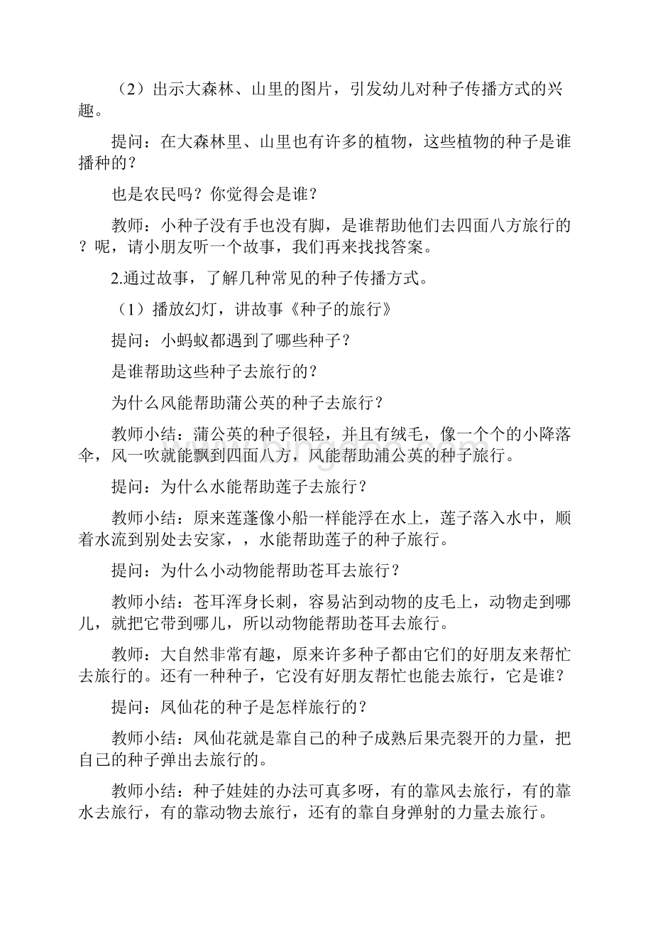 幼儿园大班科学优质课《种子的旅行》教学PPT课件幼儿教案文档格式.docx_第2页