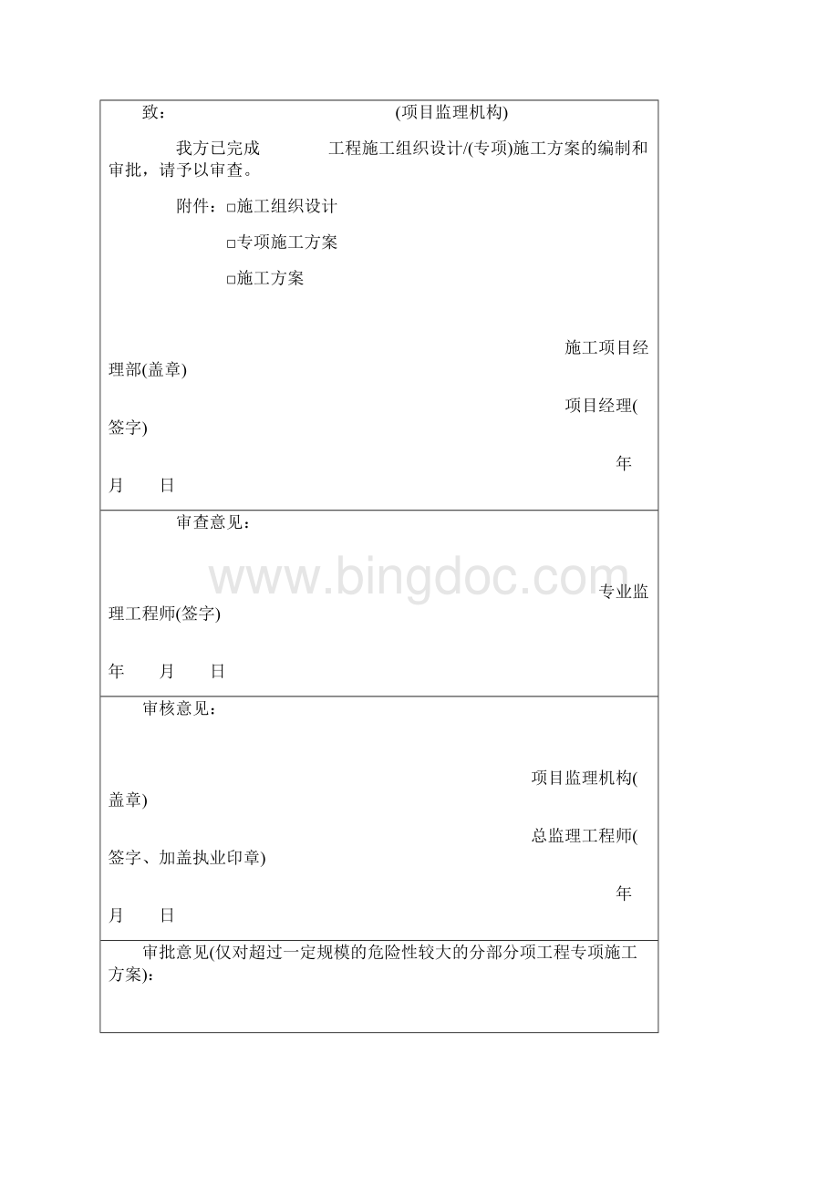 施工单位报审报验用表.docx_第2页