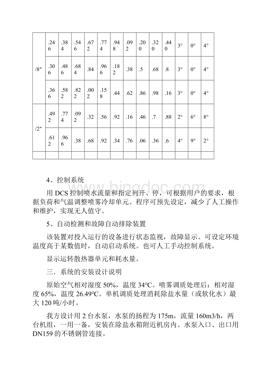 空冷凝器器喷淋降温系统方案Word下载.docx_第3页