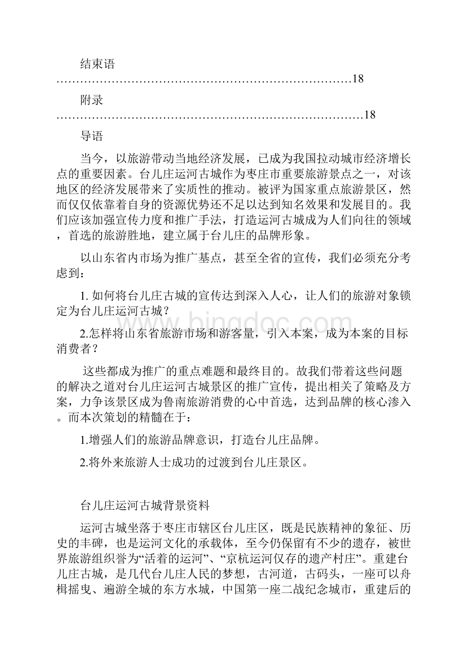 台儿庄营销策划书.docx_第2页