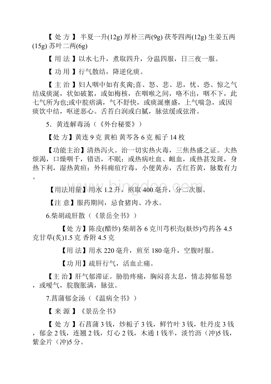 中医医院脑病科常用方剂大全.docx_第2页