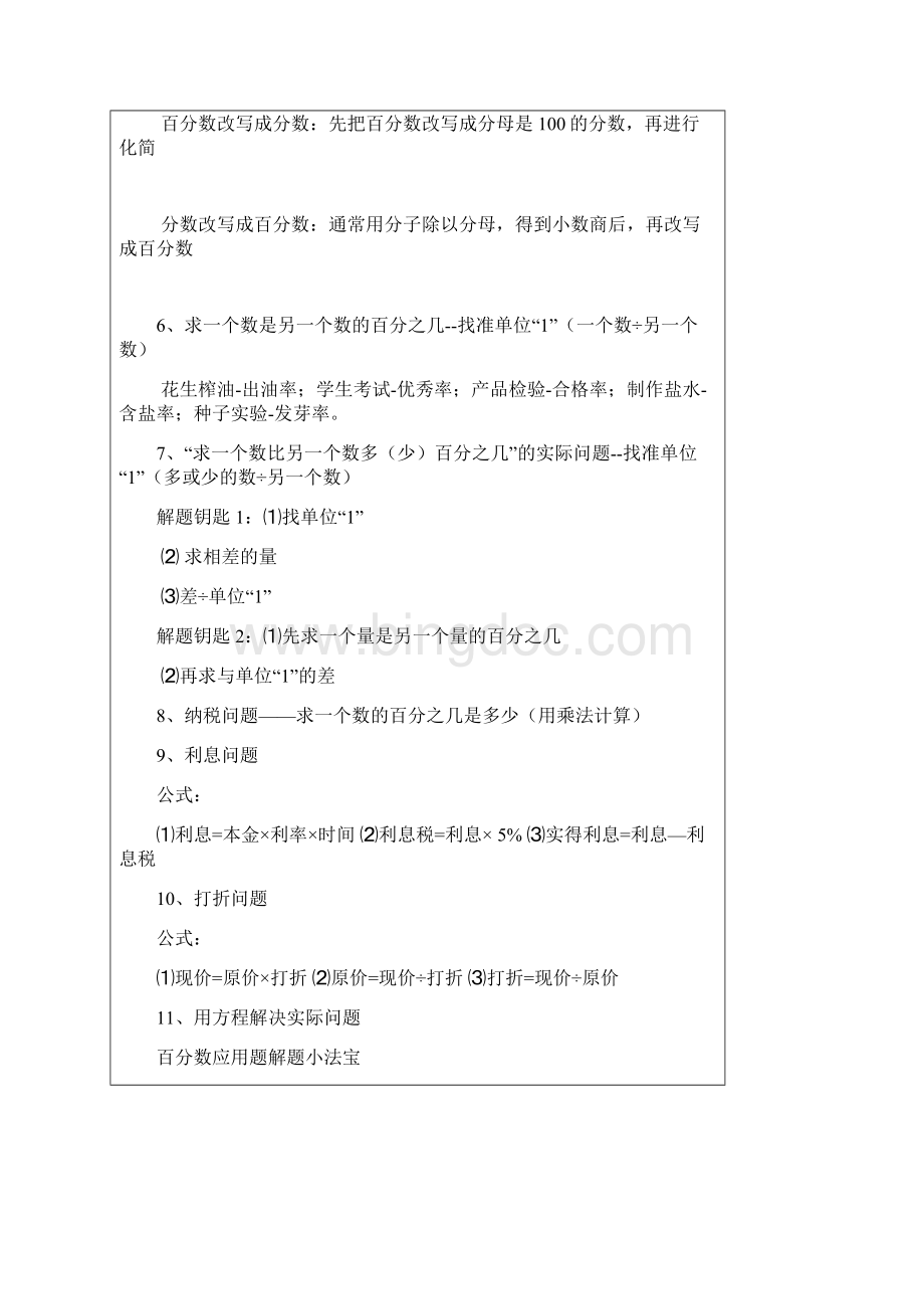 百分数优质讲义祥解Word文档下载推荐.docx_第2页