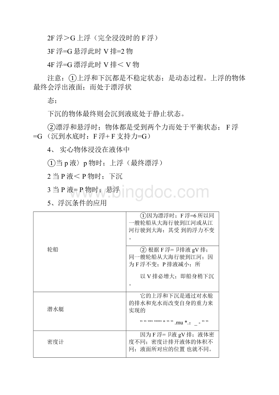 浙教版八年级上册科学知识点实用汇总.docx_第3页