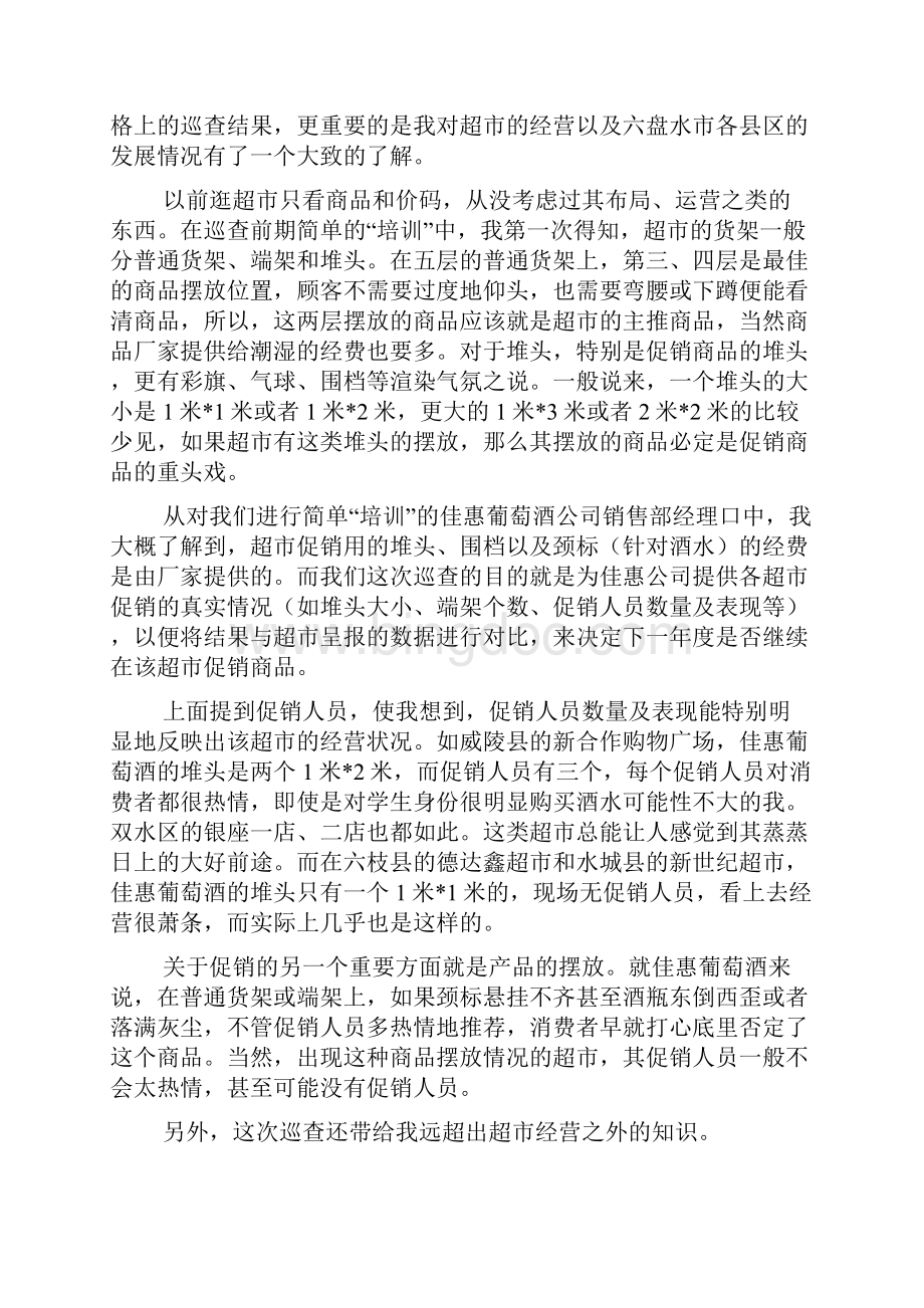 推销酒水的社会实践个人总结范文3篇Word格式文档下载.docx_第2页