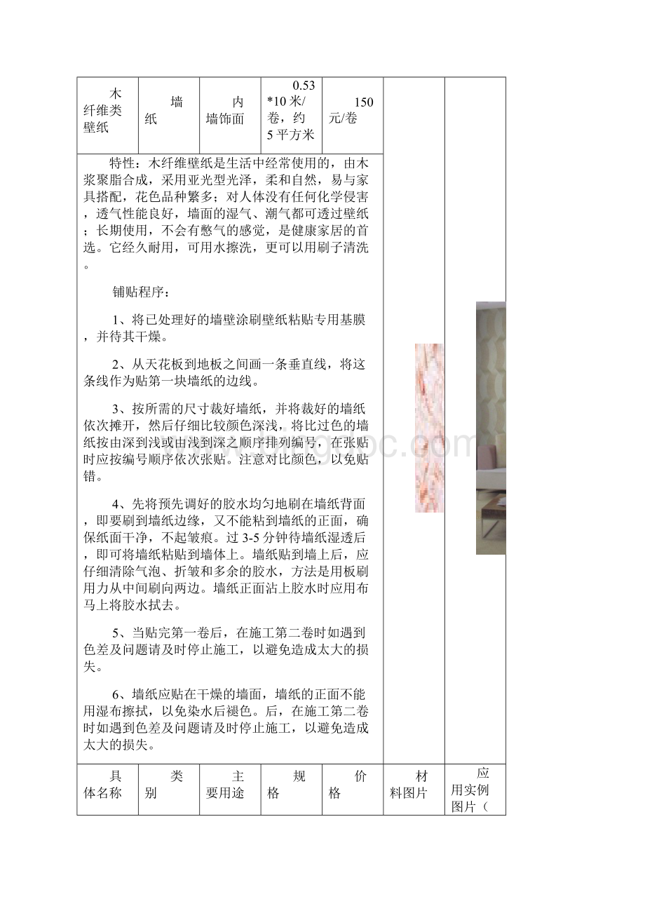 墙纸分类及施工工艺.docx_第2页