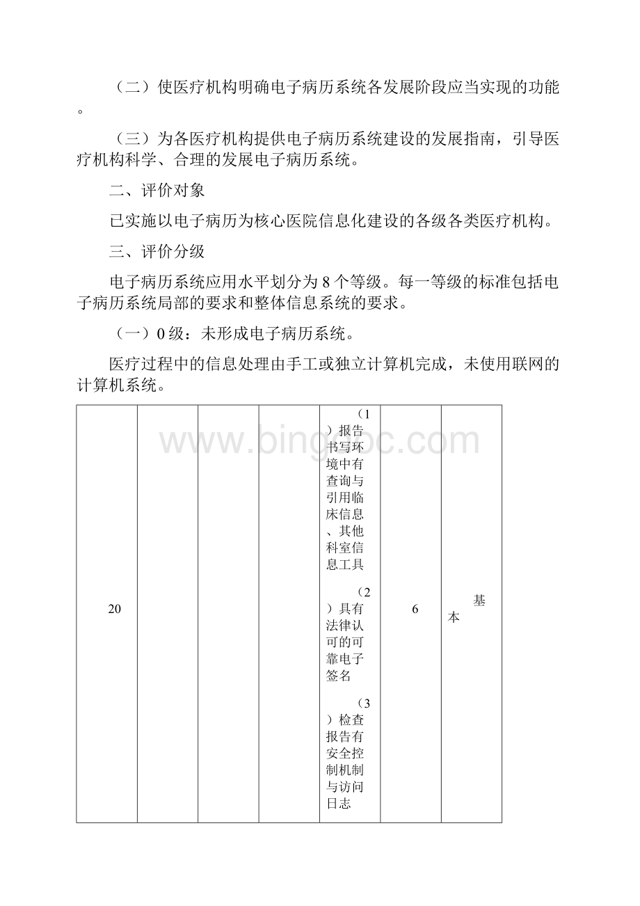 电子病历系统功能应用水平分级评价方法.docx_第2页