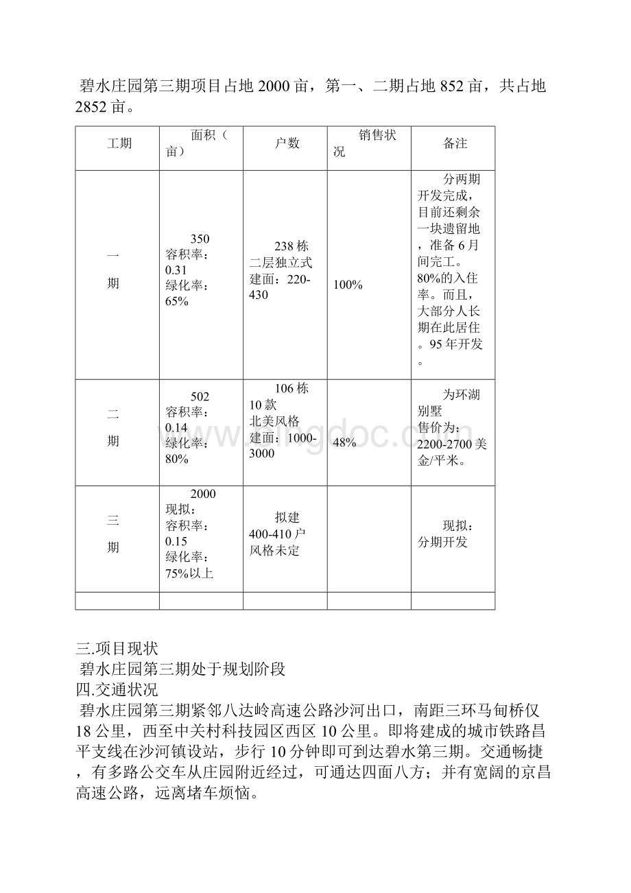 碧水庄园别墅营销报告.docx_第2页