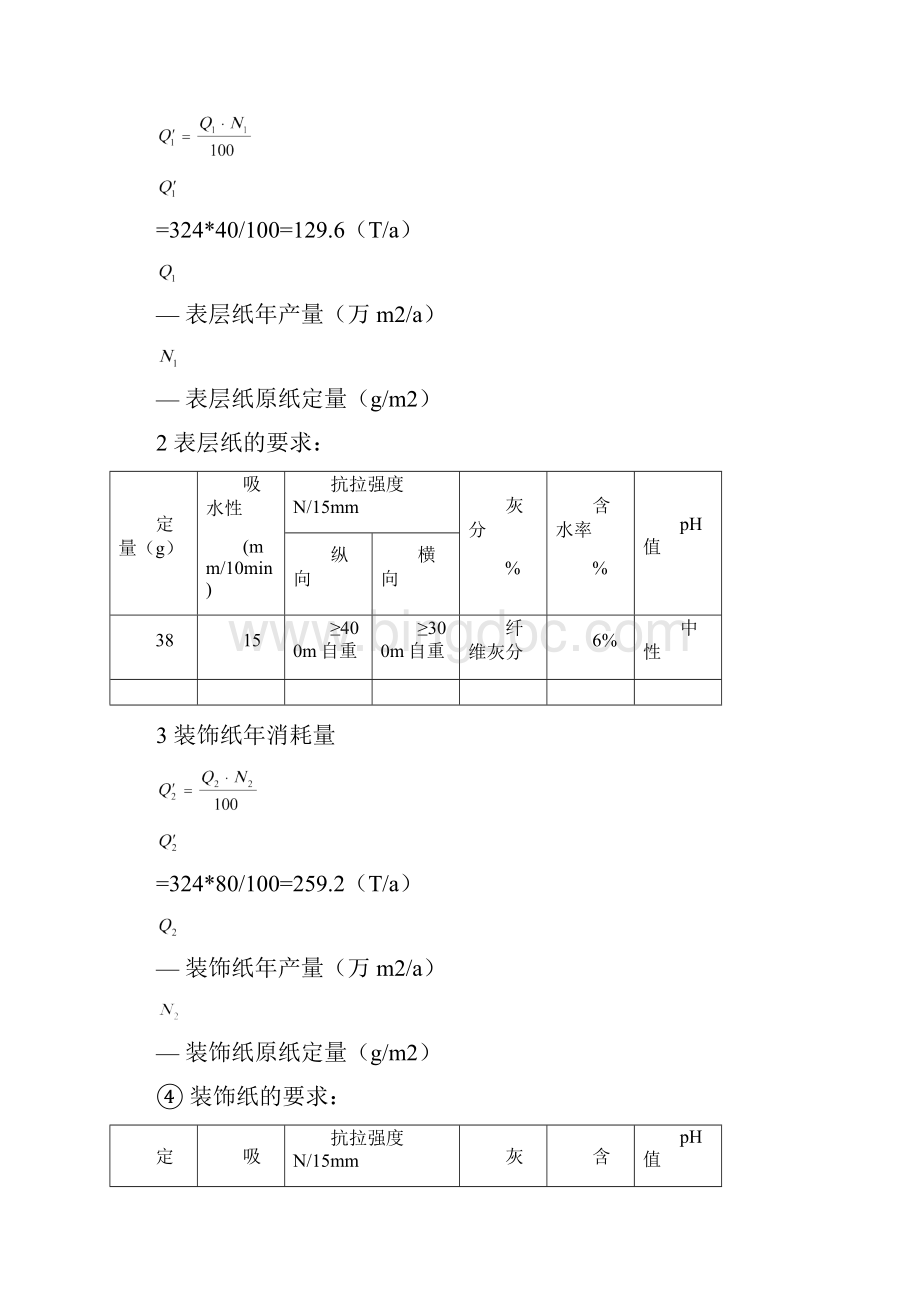 强化复合地板浸渍纸生产实用工艺设计Word格式文档下载.docx_第3页