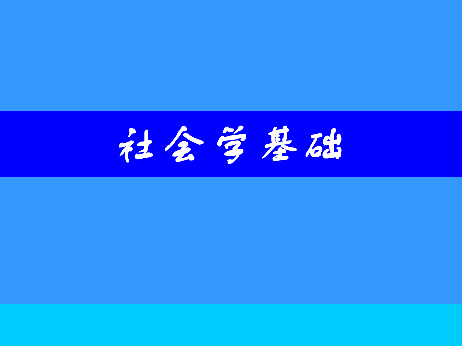 社会学课件(王思斌社会学教程)1(1)PPT文档格式.ppt