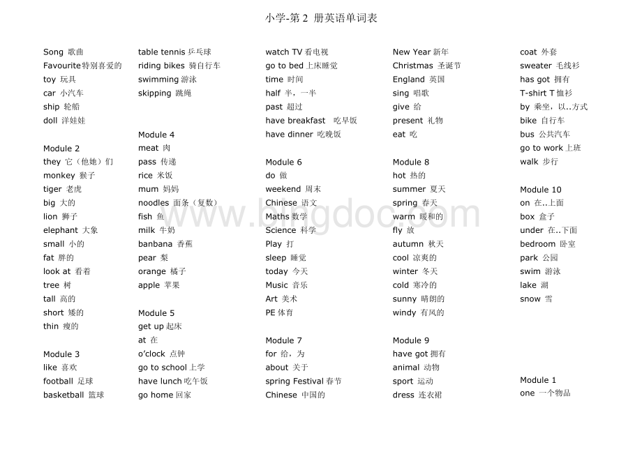 小学英语单词表.doc_第2页