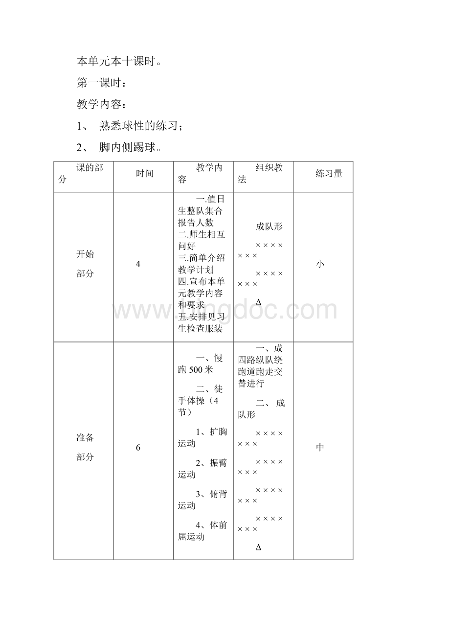 小学体育水平三足球单元教案.docx_第2页