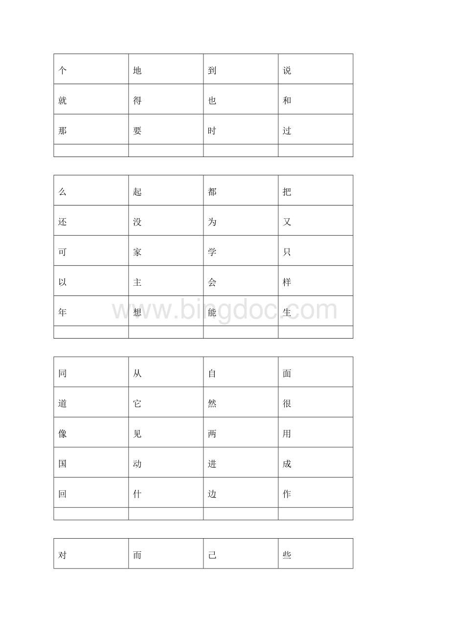 儿童常用560字Word下载.docx_第3页