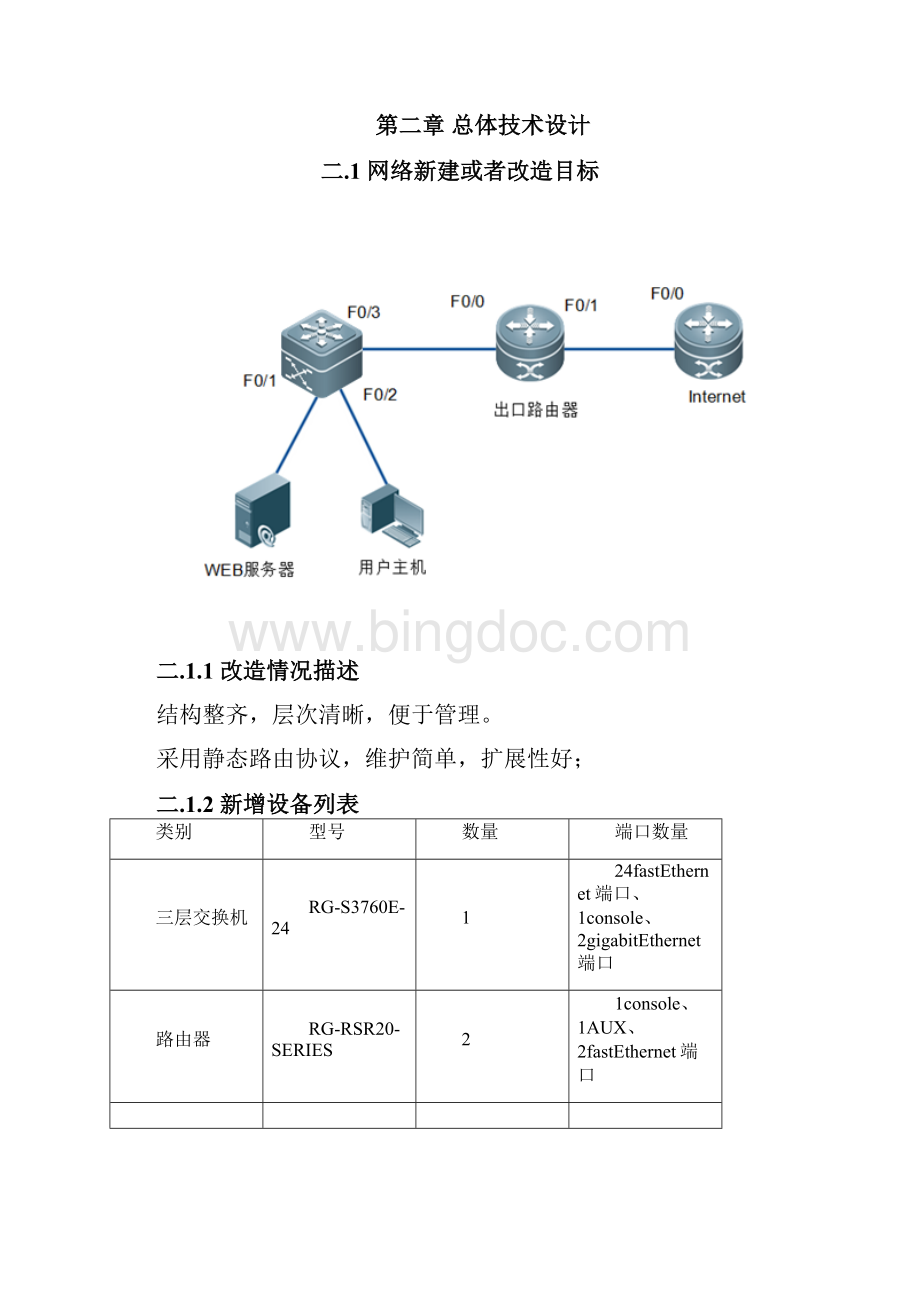 网络系统组建项目设计方案.docx_第2页