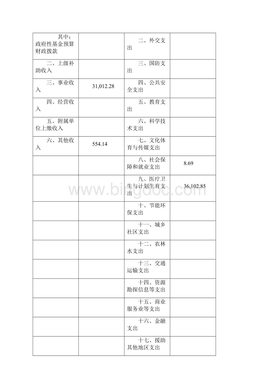 上海浦东新区光明中医医院单位决算Word文件下载.docx_第2页