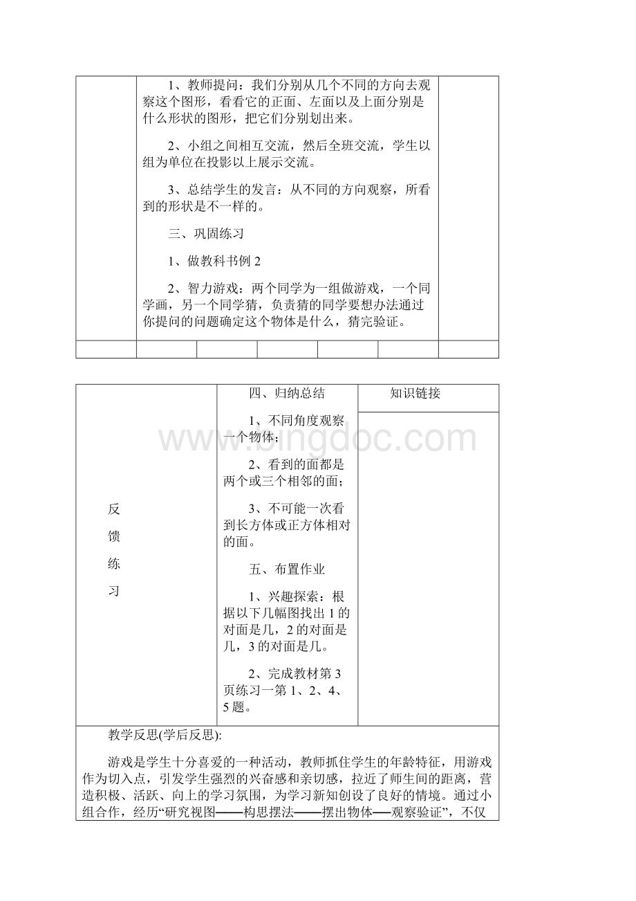 新人教版五年级数学下册册教案课后反思.docx_第2页