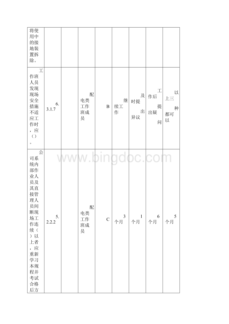 南方电网安规考试题库配电类.docx_第3页