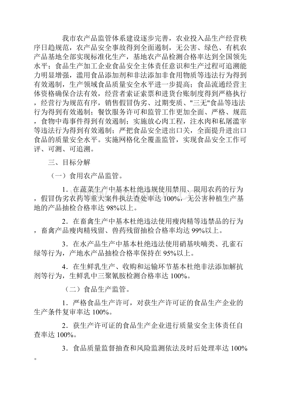 天津市食品安全监管计划.docx_第2页