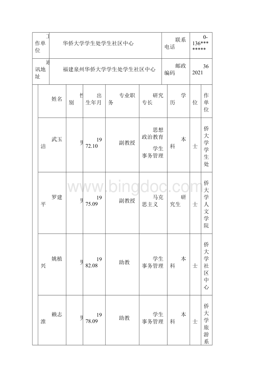 辅导员队伍专业化职业化发展研究21Word文档下载推荐.docx_第3页