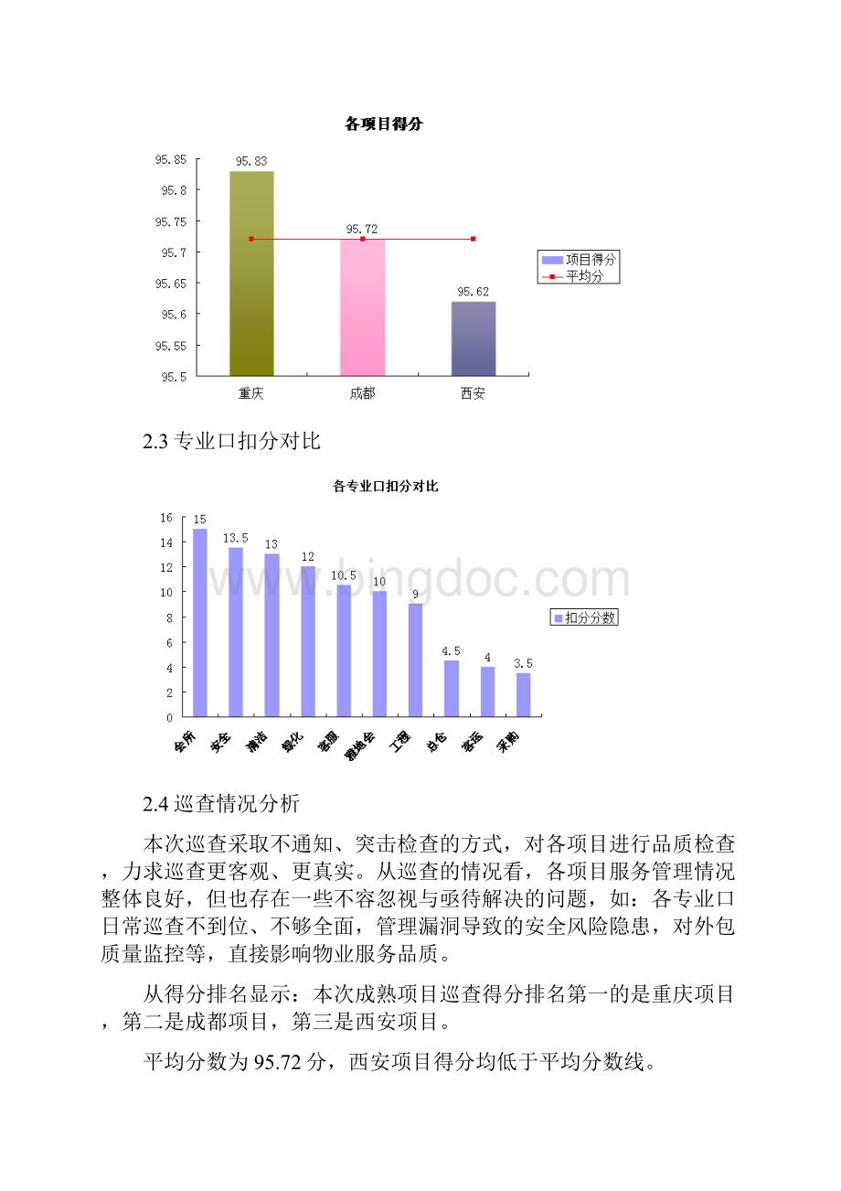 区域物业管理中心品质巡查报告.docx_第3页