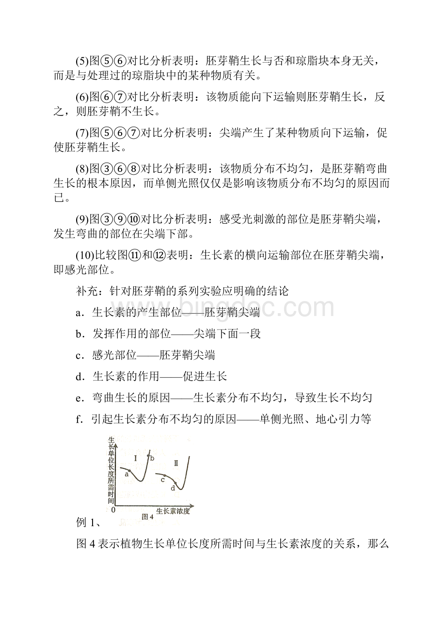 高考生物 必考题型早知道 专题10 植物的激素调节教师版新人教版.docx_第2页