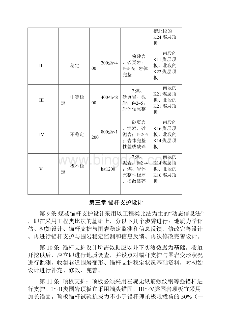 水沟槽煤矿锚杆支护技术规范.docx_第3页