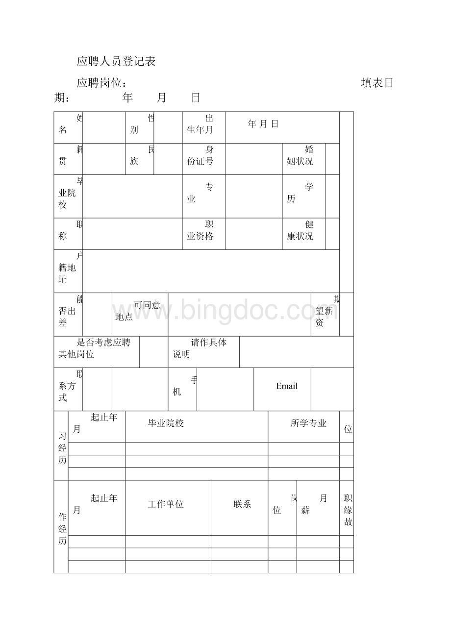 人事管理制度所有附表.docx_第2页