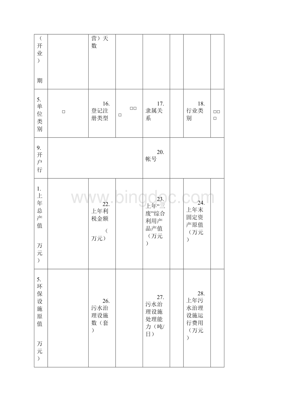 贵州省排放污染物申报登记统计表试行.docx_第3页