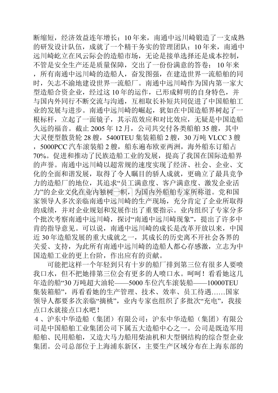 中国造船厂造船实力榜前十名个人所做排名仅供参考docWord文件下载.docx_第3页