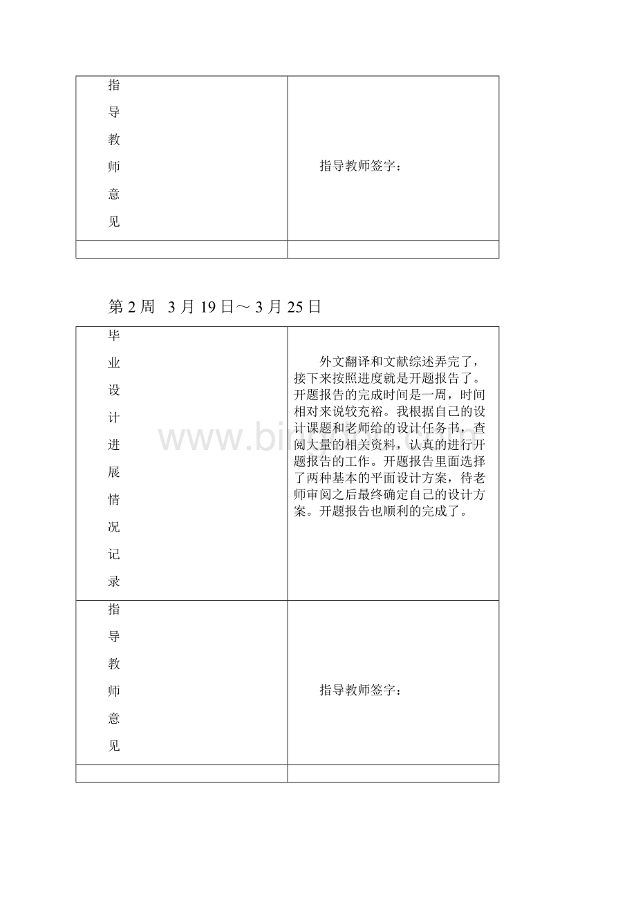 土木工程毕业设计工作周志Word格式文档下载.docx_第3页