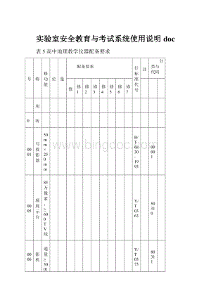 实验室安全教育与考试系统使用说明 docWord格式.docx