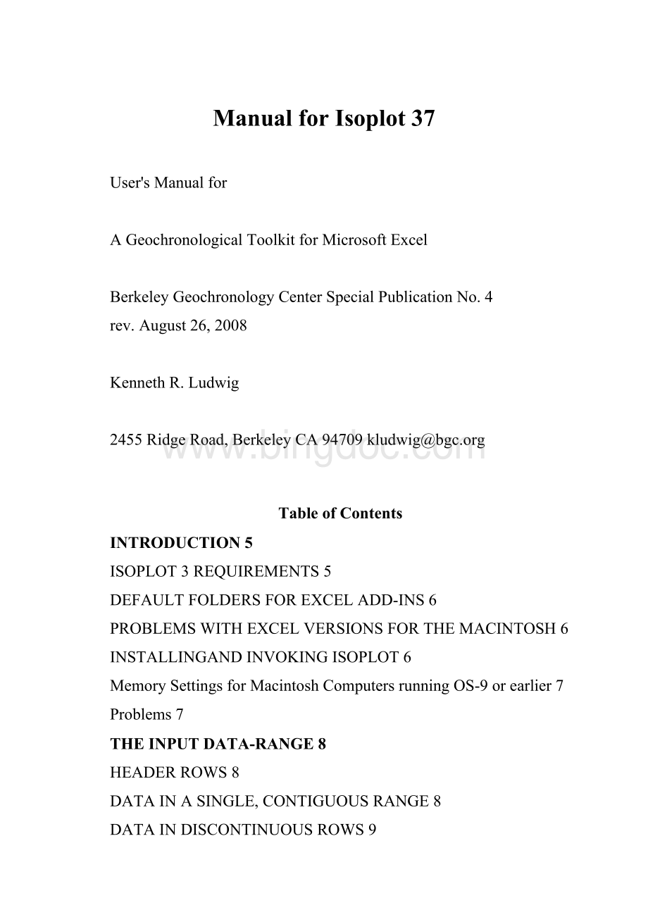 Manual for Isoplot 37.docx