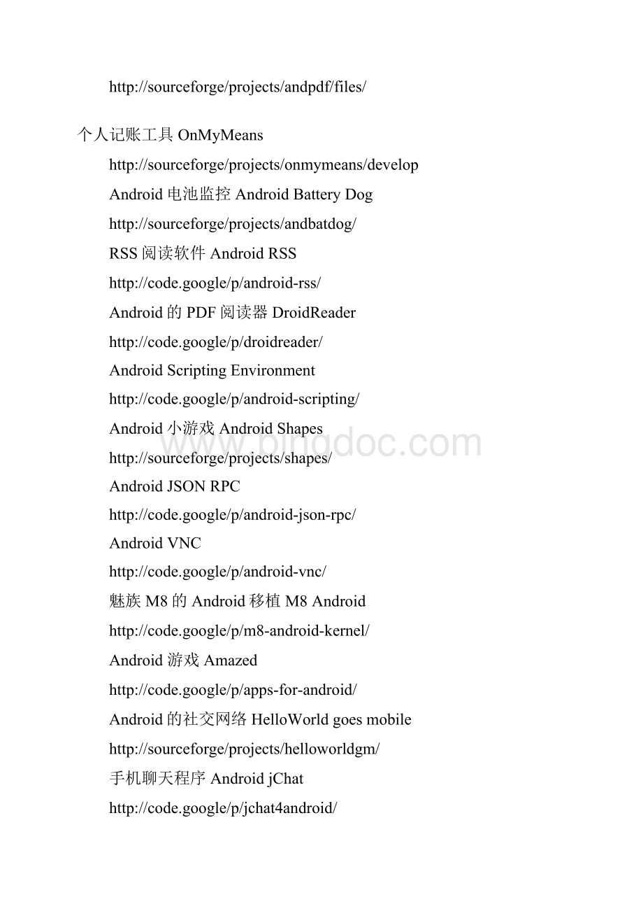 Android优秀开源项目word精品文档10页文档格式.docx_第3页